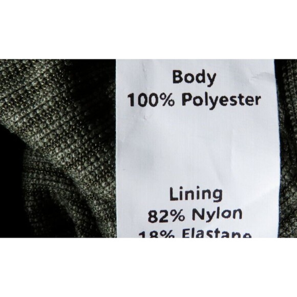 Halara Green Corduroy Back Zip Mini Skort Size Large - Picture 4 of 8